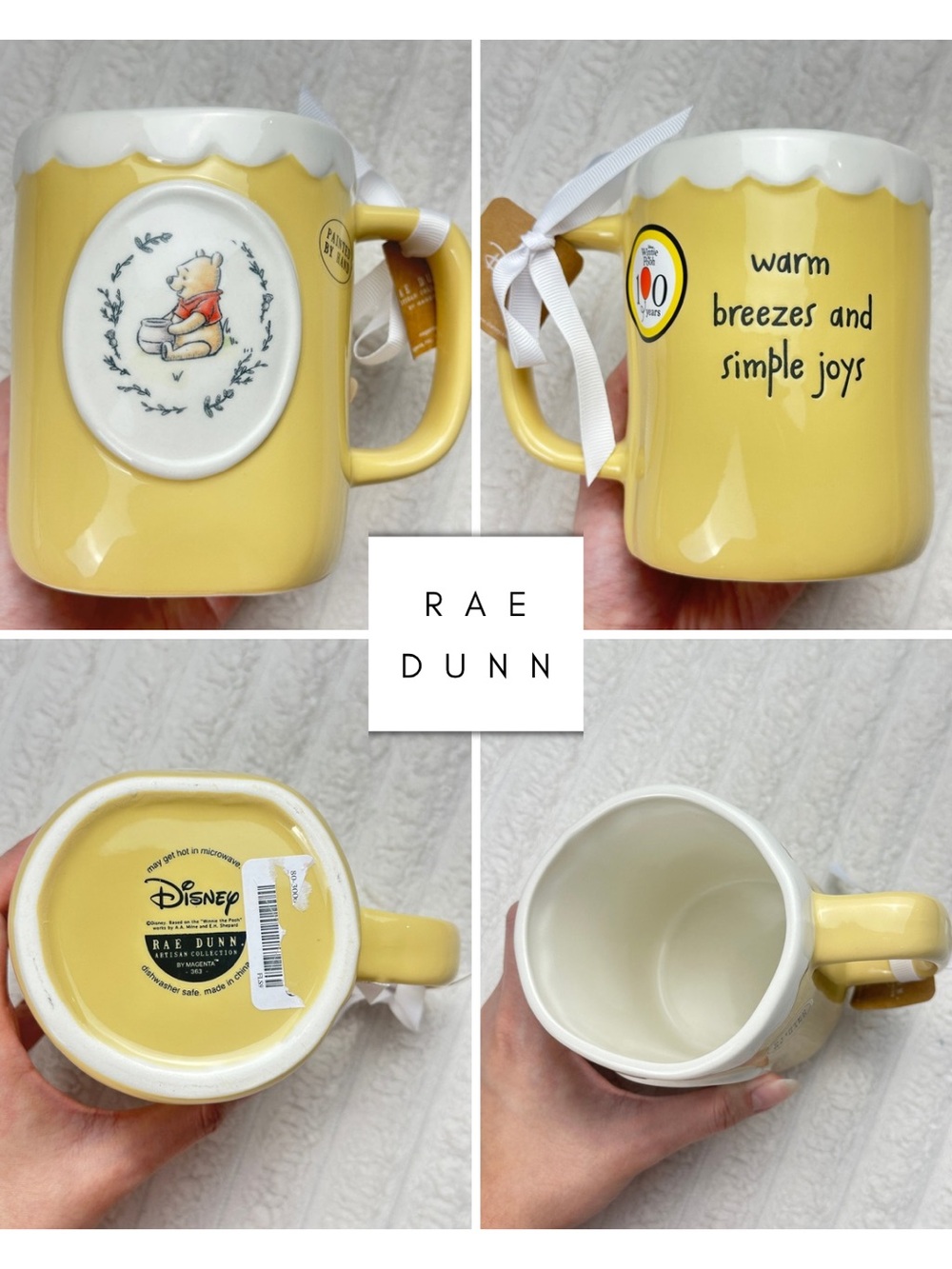 Rae Dunn Disney Pooh Mug